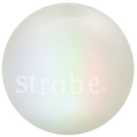 Игрушка для собак Planet Dog Strobe Ball светящийся мяч, белый, 7 см Игрушка для собак Planet Dog Strobe Ball светящийся мяч, белый, 7 см