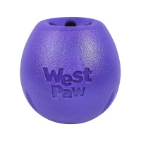 Игрушка для собак West Paw Rumbl Small Eggplant, для лакомств, фиолетовая, 8 см Игрушка для собак West Paw Rumbl Small Eggplant, для лакомств, фиолетовая, 8 см