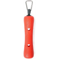 Игрушка DEXAS Off Leash Tumbler Гантель с карабином, для собак, оранжевая Игрушка DEXAS Off Leash Tumbler Гантель с карабином, для собак, оранжевая