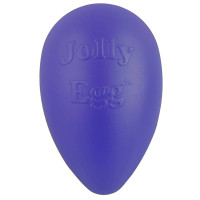Игрушка Jolly Pets Egg Яйцо для собак до 18 кг, твердая, фиолетовая, 20×11 см