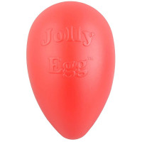 Іграшка Jolly Pets Egg Яйце для собак до 18 кг, тверда, червона, 20×11 см Іграшка Jolly Pets Egg Яйце для собак до 18 кг, тверда, червона, 20×11 см