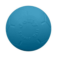 Іграшка Jolly Pets Soccer Ball м'яч, для собак, блакитна, велика, 18 см