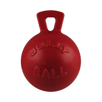 Іграшка Jolly Pets Tug-n-Toss гиря, дуже велика, для собак від 40 кг, червона, 28 см Іграшка Jolly Pets Tug-n-Toss гиря, дуже велика, для собак від 40 кг, червона, 28 см