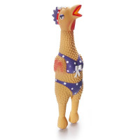 Игрушка-пищалка для собак Petstages Курица Генриетта, большая, 6×7.5×30 см Игрушка-пищалка для собак Petstages Курица Генриетта, большая, 6×7.5×30 см