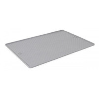 Килимок DEXAS Grippmat антиковзаючий під миски, для собак і кішок, великий, 43×57 см, світло-сірий Килимок DEXAS Grippmat антиковзаючий під миски, для собак і кішок, великий, 43×57 см, світло-сірий
