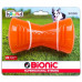 Игрушка Bionic Bone кость средняя, для собак 7-14 кг, оранжевая, 12×6.6×5.3 см