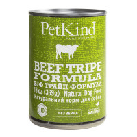 Консерва PetKind Beef Tripe Formula для собак, яловичина/рубець, 369 г Консерва PetKind Beef Tripe Formula для собак, яловичина/рубець, 369 г
