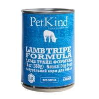 Консерва PetKind Lamb Tripe Formula для собак, новозеландський ягня/м'ясо канадської індички, 369 г Консерва PetKind Lamb Tripe Formula для собак, новозеландський ягня/м'ясо канадської індички, 369 г