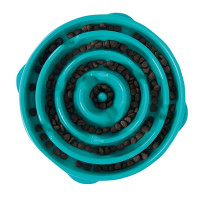 Миска-лабиринт для собак Outward Hound Fun Feeder Капля, большая, бирюзовая, 27.5×6.5 см Миска-лабиринт для собак Outward Hound Fun Feeder Капля, большая, бирюзовая, 27.5×6.5 см