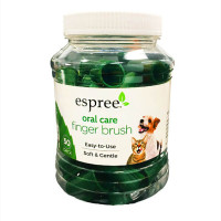Набор зубных щёток ESPREE Oral Care Fingerbrush для кошек и собак, 50 шт Набор зубных щёток ESPREE Oral Care Fingerbrush для кошек и собак, 50 шт
