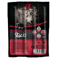 Полувлажное лакомство для собак Alpha Spirit DOG Sticks Prosciutto, палочки с прошутто, 4 шт, 40 г Полувлажное лакомство для собак Alpha Spirit DOG Sticks Prosciutto, палочки с прошутто, 4 шт, 40 г