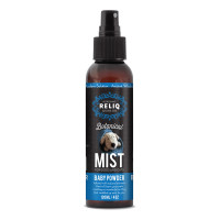 Спрей-одеколон RELIQ Botanical Mist-Baby Powder аромат детской присыпки, уход и увлажнение шерсти собак,120 мл Спрей-одеколон RELIQ Botanical Mist-Baby Powder аромат детской присыпки, уход и увлажнение шерсти собак,120 мл