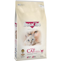 Сухой корм BonaCibo Adult Cat Chicken&Rice для взрослых котов всех пород, курица/анчоусы/рис, 5 кг