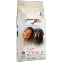 Сухий корм BonaCibo Adult Dog High Energy для дорослих активних собак всіх порід, курка/анчоуси/рис, 15 кг Сухий корм BonaCibo Adult Dog High Energy для дорослих активних собак всіх порід, курка/анчоуси/рис, 15 кг