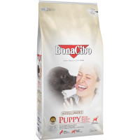 Сухий корм BonaCibo Puppy High Energy Chicken&Rice для активних цуценят всіх порід, курка/рис/анчоуси, 15 кг Сухий корм BonaCibo Puppy High Energy Chicken&Rice для активних цуценят всіх порід, курка/рис/анчоуси, 15 кг
