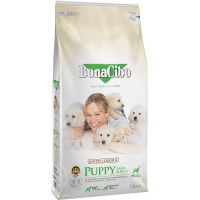 Сухий корм BonaCibo Puppy Lamb&Rice для цуценят всіх порід, ягня/рис, 15 кг Сухий корм BonaCibo Puppy Lamb&Rice для цуценят всіх порід, ягня/рис, 15 кг