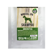 Шампунь RELIQ Mineral Spa Green Tea Shampoo с маслом зелёного чая, для собак, 50 мл Шампунь RELIQ Mineral Spa Green Tea Shampoo с маслом зелёного чая, для собак, 50 мл