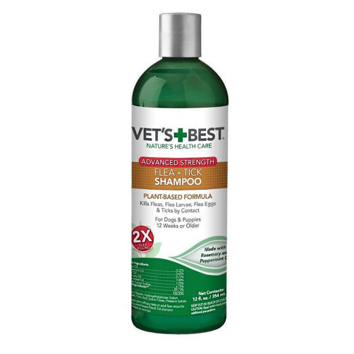 Шампунь VET`S BEST Flea&Tick Shampoo від бліх для собак, 355 мл