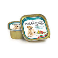 Вологий корм Healthy All Days, паштет зі шматочками, тунець з рисом, для собак, 150 г Вологий корм Healthy All Days, паштет зі шматочками, тунець з рисом, для собак, 150 г