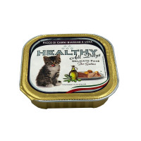 Влажный корм Healthy All Days монопротеиновый, паштет с белым мясом и яйцами, для котят, 100 г Влажный корм Healthy All Days монопротеиновый, паштет с белым мясом и яйцами, для котят, 100 г