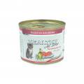 Консерва Healthy All Days монопротеінова, паштет з лососем, для кошенят, 200 г