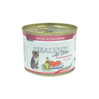 Консерва Healthy All Days монопротеиновая, паштет с лососем, для кошек, 200 г Консерва Healthy All Days монопротеиновая, паштет с лососем, для кошек, 200 г