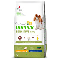 Корм Natural Trainer Dog Sensitive Plus для взрослых собак малых пород, монопротеиновый, с кониной, 7 кг Корм Natural Trainer Dog Sensitive Plus для взрослых собак малых пород, монопротеиновый, с кониной, 7 кг