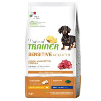 Корм Natural Trainer Dog Sensitive Small & Toy для дорослих собак дрібних порід, ягня і цільні злаки, 7 кг Корм Natural Trainer Dog Sensitive Small & Toy для дорослих собак дрібних порід, ягня і цільні злаки, 7 кг