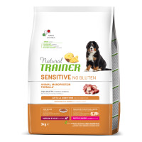 Корм Natural Trainer Dog Sensitive для щенков средних и больших пород, с уткой, 3 кг Корм Natural Trainer Dog Sensitive для щенков средних и больших пород, с уткой, 3 кг