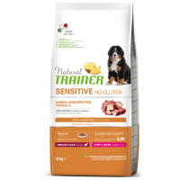 Корм Natural Trainer Dog Sensitive для щенков средних и больших пород, с уткой, 12 кг Корм Natural Trainer Dog Sensitive для щенков средних и больших пород, с уткой, 12 кг