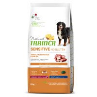 Корм Natural Trainer Dog Sensitive для взрослых собак средних и больших пород, с уткой, 12 кг Корм Natural Trainer Dog Sensitive для взрослых собак средних и больших пород, с уткой, 12 кг