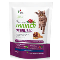 Корм Trainer Natural Super Premium для взрослых стерилизованных кошек от 1 года, с сыровяленой ветчиной, 300 г Корм Trainer Natural Super Premium для взрослых стерилизованных кошек от 1 года, с сыровяленой ветчиной, 300 г