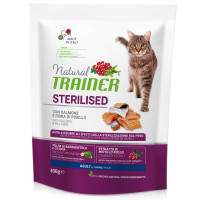 Корм Trainer Natural Super Premium для дорослих стерилізованих кішок від 1 року, з лососем і горохом, 300 г Корм Trainer Natural Super Premium для дорослих стерилізованих кішок від 1 року, з лососем і горохом, 300 г