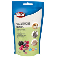 Ласощі Trixie Mini Drops дикі ягоди, для гризунів, 75 г Ласощі Trixie Mini Drops дикі ягоди, для гризунів, 75 г