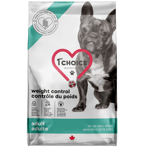 Сухий корм 1st Choice Adult Weight Control Toy & Small, для собак міні і малих порід, дієтичний, 4.5 кг