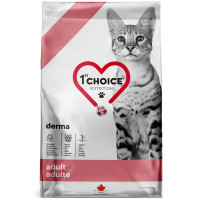 Сухой корм 1st Choice Derma для котов с чувствительной кожей, 4.5 кг Сухой корм 1st Choice Derma для котов с чувствительной кожей, 4.5 кг