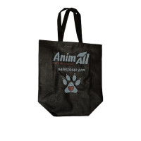 Эко-сумка AnimAll черная, 36 см × 34 см Эко-сумка AnimAll черная, 36 см × 34 см