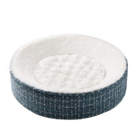 Кровать Petkit Deep Sleep Cat Bed для кошек, синий, 41×41×10 см Кровать Petkit Deep Sleep Cat Bed для кошек, синий, 41×41×10 см