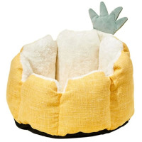 Ліжко Petkit Pineapple Bed для котів, жовтий, 40×40×25 см Ліжко Petkit Pineapple Bed для котів, жовтий, 40×40×25 см