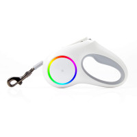 Повідець-рулетка Petkit Travel Go Shine Max Pet Leash для собак, з підсвічуванням, сірий, до 50 кг, 4.5 м Повідець-рулетка Petkit Travel Go Shine Max Pet Leash для собак, з підсвічуванням, сірий, до 50 кг, 4.5 м