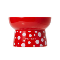 Миска Petkit Polka Dot Bowl керамическая, для собак малых пород и кошек, красная, 120 мл Миска Petkit Polka Dot Bowl керамическая, для собак малых пород и кошек, красная, 120 мл