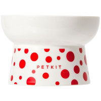 Миска Petkit Polka Dot Bowl керамическая, для собак малых пород и кошек, белая, 120 мл Миска Petkit Polka Dot Bowl керамическая, для собак малых пород и кошек, белая, 120 мл