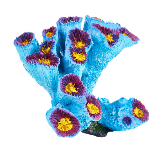 Штучний корал Blue Treasure HZY 250, 17×13×15 см