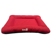 Лежанка AnimAll Super Max M HOT RED для собак и кошек, красная, 80×65 см Лежанка AnimAll Super Max M HOT RED для собак и кошек, красная, 80×65 см