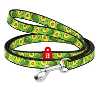 Повідець Waudog Nylon для собак, малюнок Авокадо, нейлоновий, 10 мм/122 см Повідець Waudog Nylon для собак, малюнок Авокадо, нейлоновий, 10 мм/122 см