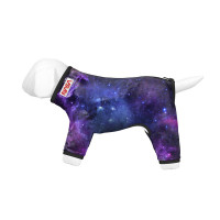 Дощовик Waudog Clothes для собак, малюнок NASA21, розмір M45, 37-40 см/55-60 см Дощовик Waudog Clothes для собак, малюнок NASA21, розмір M45, 37-40 см/55-60 см