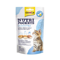 Лакомство GimCat Nutri Pockets для котят, 60 г Лакомство GimCat Nutri Pockets для котят, 60 г