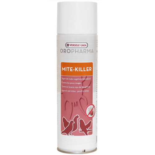 Аэрозоль Oropharma Mite-Killer против клещей и блох у птиц, 0.5 л