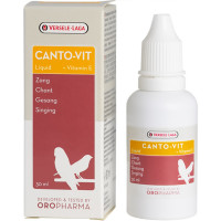 Витамины Oropharma Canto-Vit Liquid для пения и фертильности птиц, жидкие, 30 мл Витамины Oropharma Canto-Vit Liquid для пения и фертильности птиц, жидкие, 30 мл