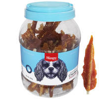Ласощі Wanpy Chicken Insert Rawhide рулет з в'яленої курки і сириці, для собак, 850 г Ласощі Wanpy Chicken Insert Rawhide рулет з в'яленої курки і сириці, для собак, 850 г